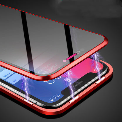 Magnetic Privacy Glass Phone Case