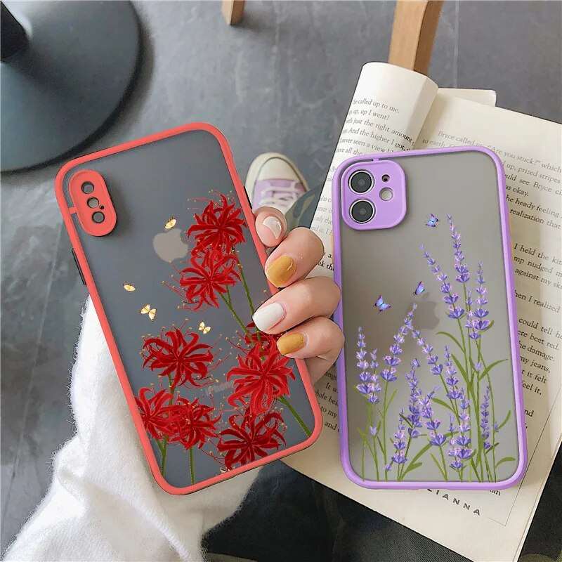 Butterfly Lavender Higan Flower Phone Case (V2)