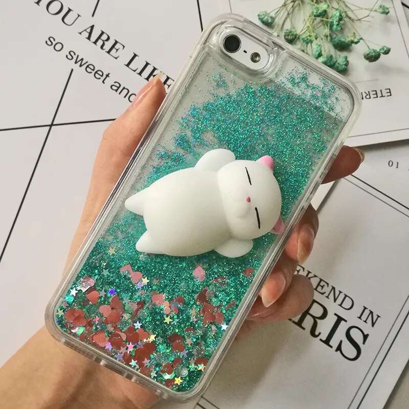 3D Squishy Cat Lovers Phone Case