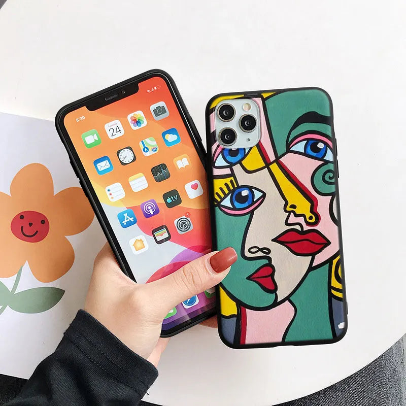 Picasso Abstract Art Painting Phone Case (V2)