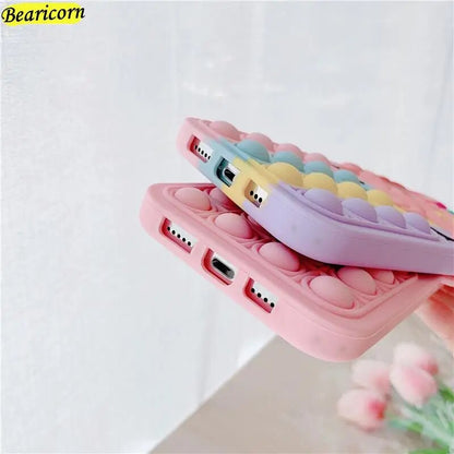 Pop Fidget Toys Bubble Phone Case