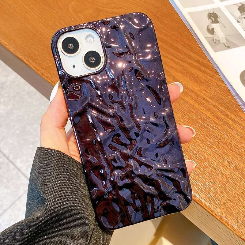 Foil Wave iPhone Case