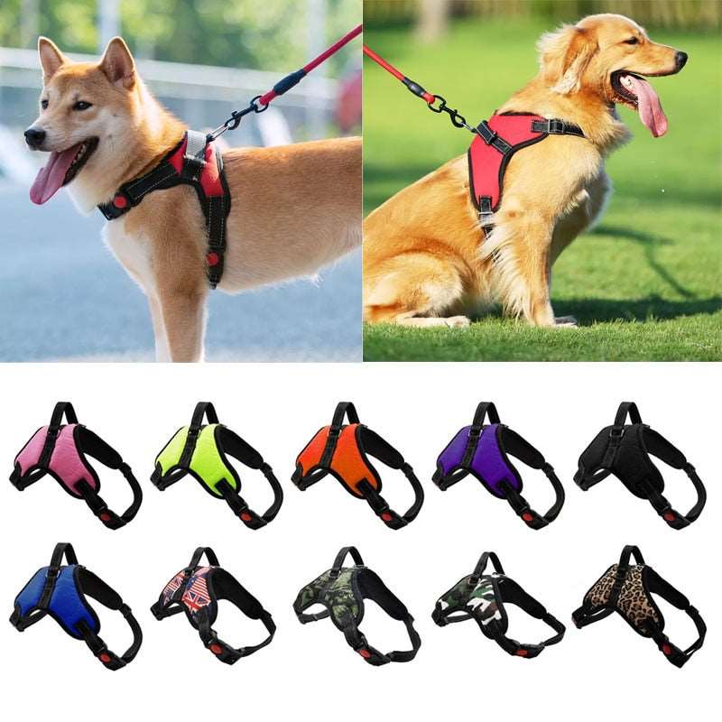 Dog Harness Vest - X-Small to X-Large