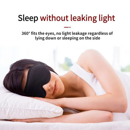 3D Memory Foam Silk Sleep Mask