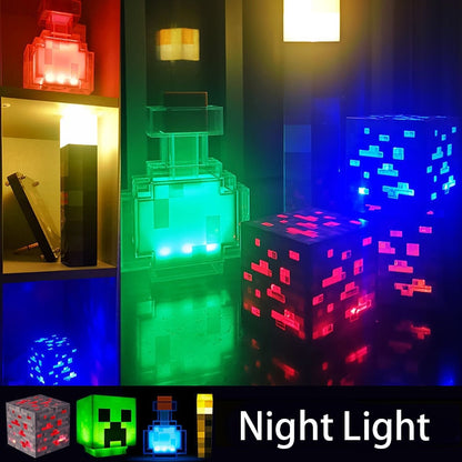 Stone Torch LED Lamp Gift for Kids