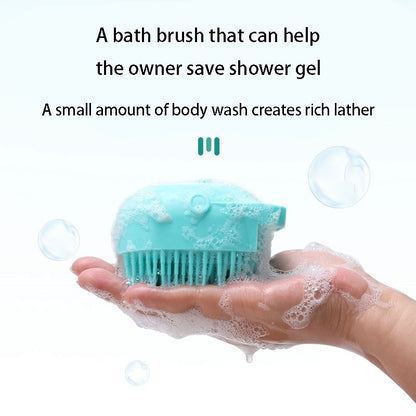 Ergonomic Pet Bath Brush