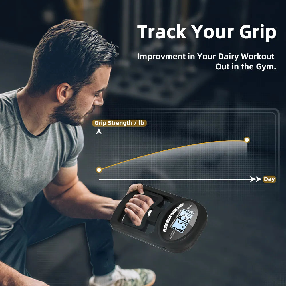 ProGrip Digital Hand Dynamometer - Your Grip Strength Trainer! 💪📊