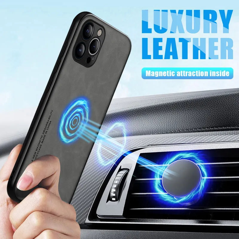 Luxury Sheepskin Matte Phone Case