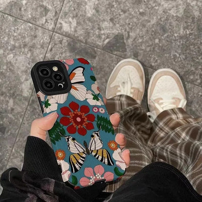 Vintage Flower Lovers Phone Case