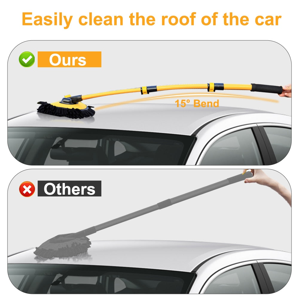 Super-Long Telescopic Car Wash Brush