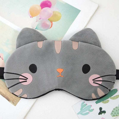 Cat Nap Comfort - Plush Eye Mask