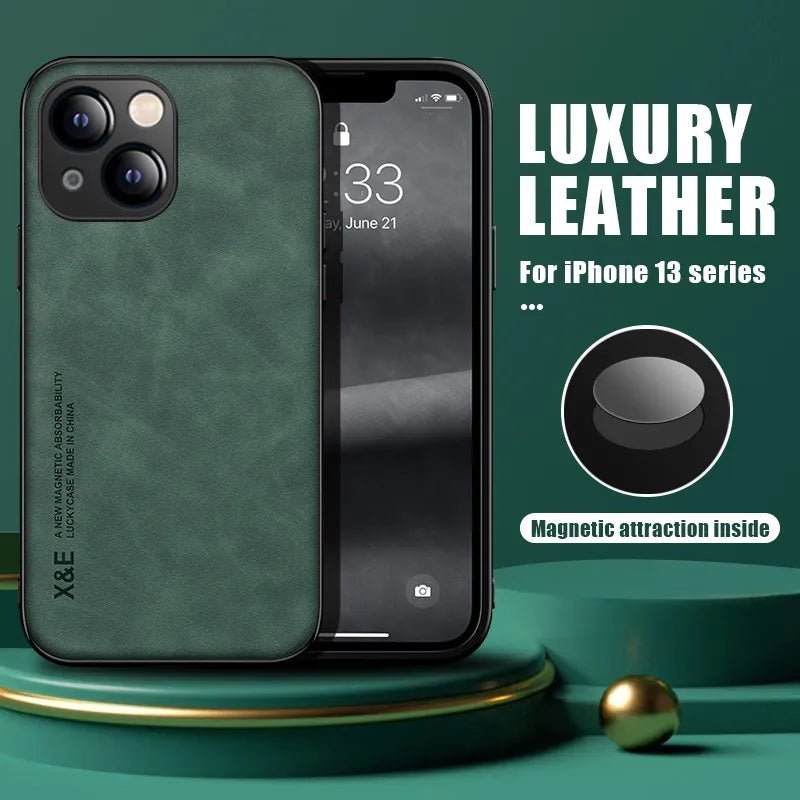 Luxury Sheepskin Matte Phone Case