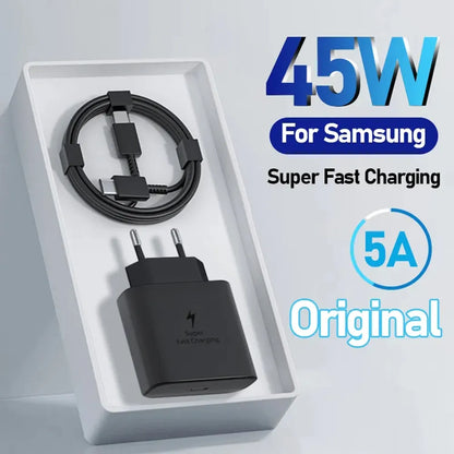 45W Super Fast Charger For Samsung