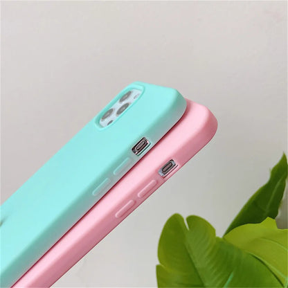 Matte Silicone Phone Case with Crossbody (V2)