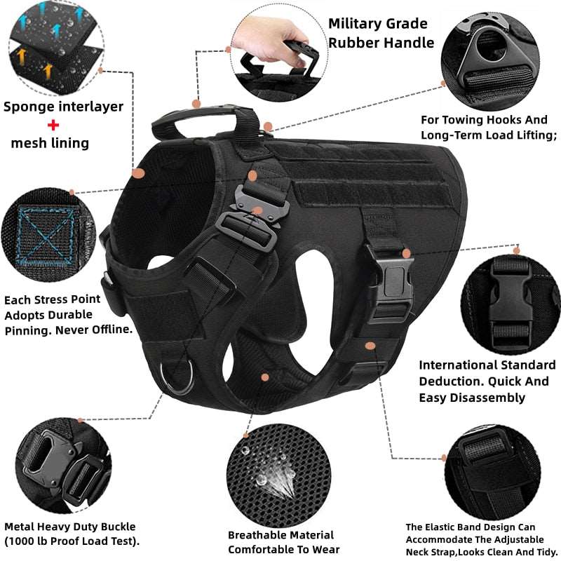 K9 Tactical Military Pet Vest