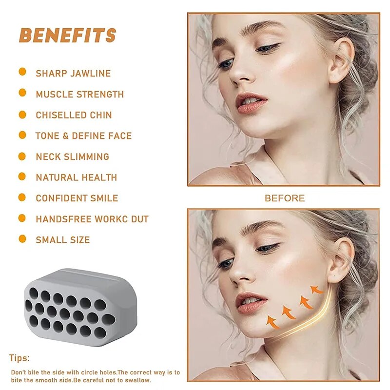 Jawline Revive - Silicone Jaw and Neck Exerciser