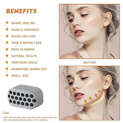 Jawline Revive - Silicone Jaw and Neck Exerciser