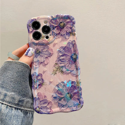 Flowers Painting Lovers Phone Case V2