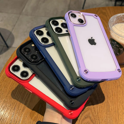 Shockproof Armor Bumper Case for iPhone