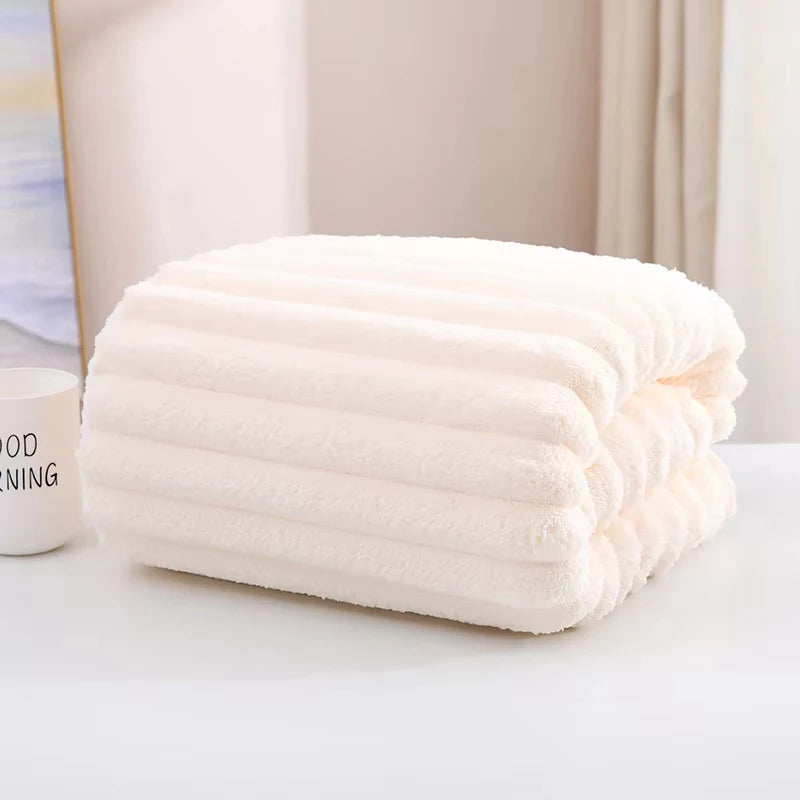 Spa-Grade Velvet Towel