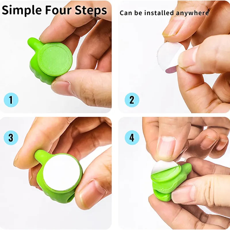 Self-Adhesive Silicone Thumb Organizer (5pcs) FREE PLUS SHIPPING