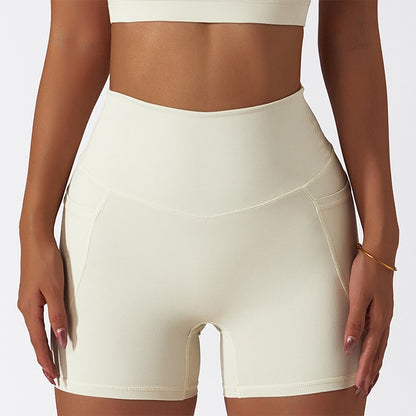 Sportive Women Shorts With Pocket