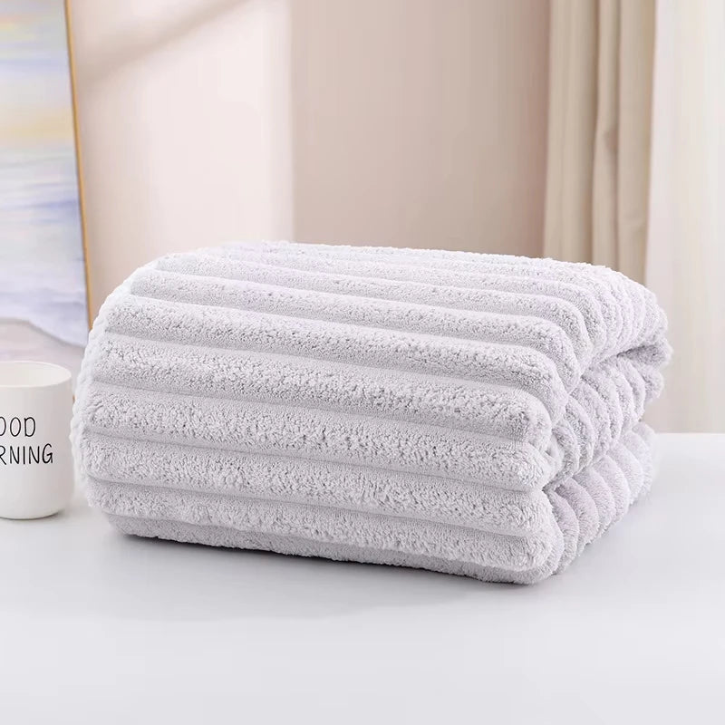 Spa-Grade Velvet Towel