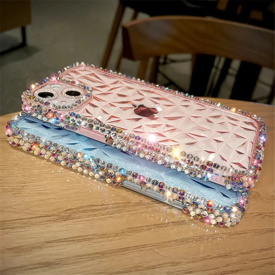 Luxury Glitter Bling Diamond Lovers Phone Case