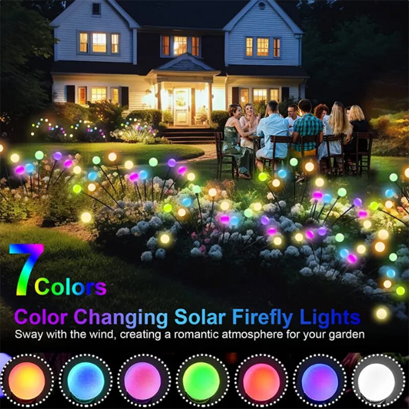 Solar LED Light Outdoor Garden Decoration