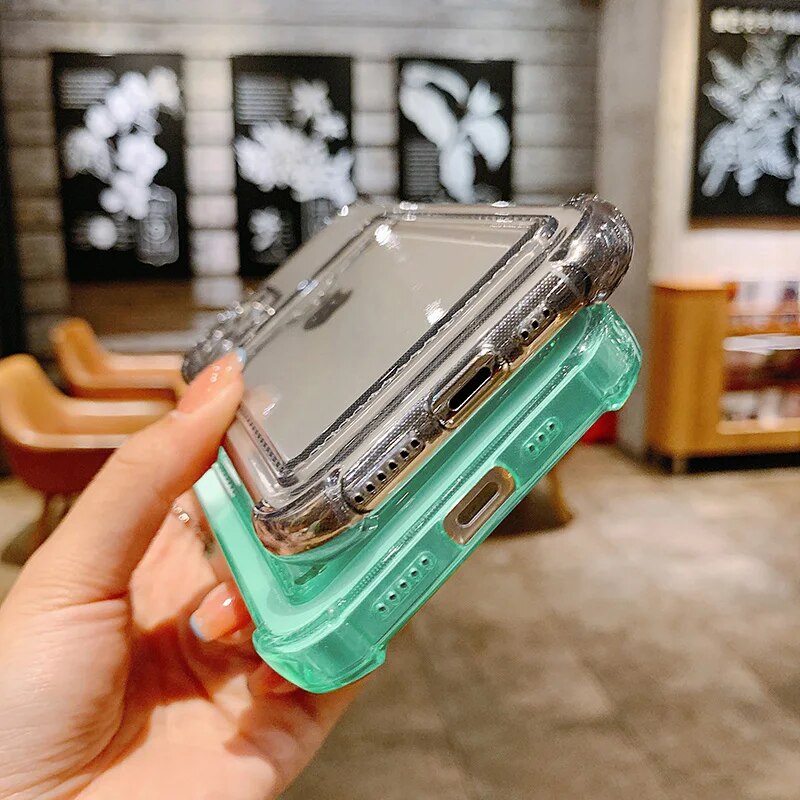 Transparent Card Slot Bag Holder Case