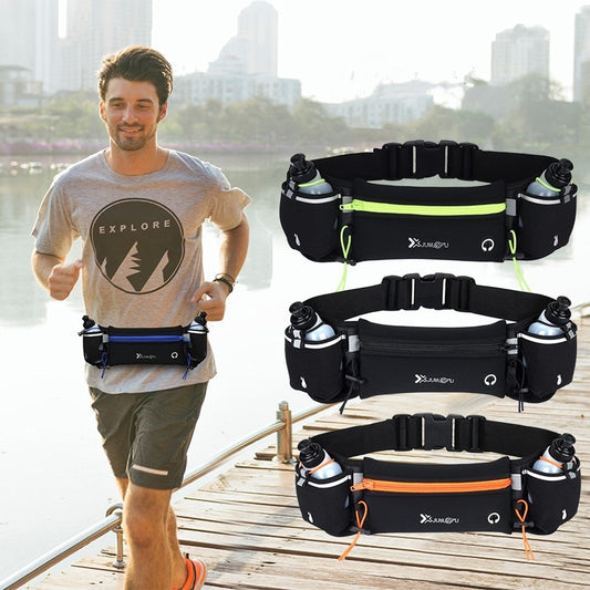 Waist Bag - Marathon Running With Water Bottle