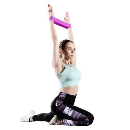 FlexiStretch Bands For Home Training Exercise