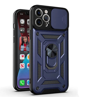 iPhone Armor Magnetic Ring Stand Case