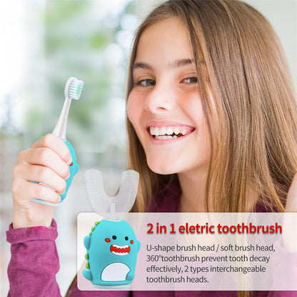 Smart U Shape Sonic Electric Toothbrush for Kids