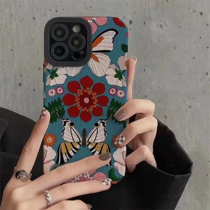 Vintage Flower Lovers Phone Case