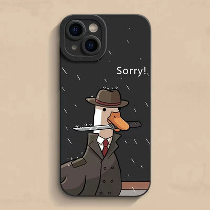 Fun Duck Silicone Phone Case