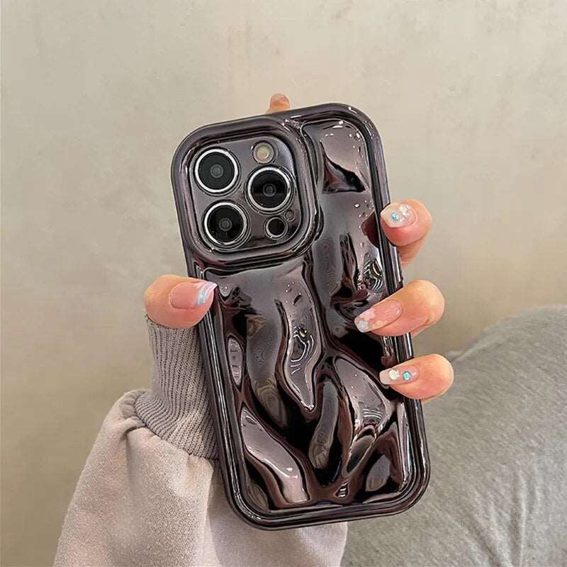 3D Glossy Laser Meteorite iPhone Case