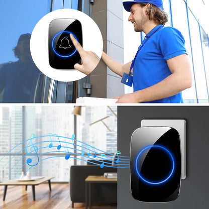 IllumiGuard Wireless Doorbell - Your Home's Intelligent Guardian