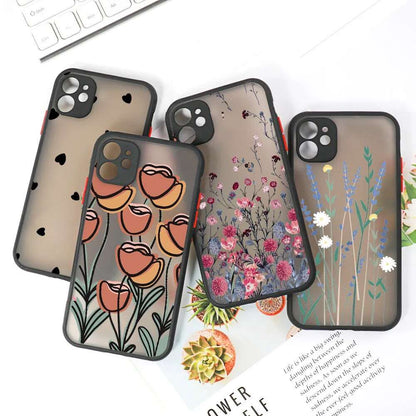 Clear Matte Paint Phone Cases