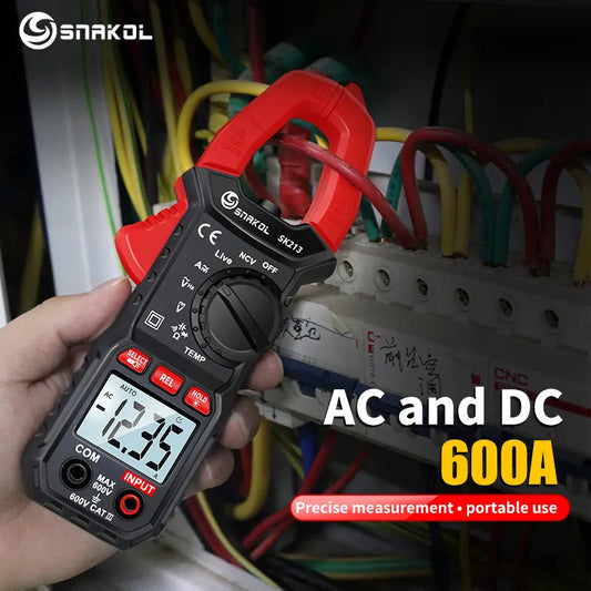 Digital Clamp Meter 600A - Versatile Multimeter for Electrical Work