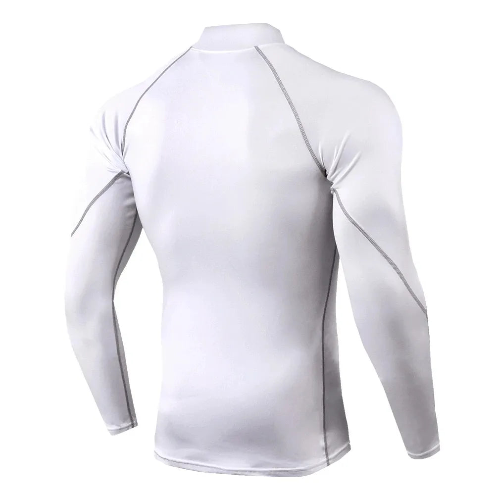 Quick-Dry Long Sleeve Men's Compression Sport T-Shirt