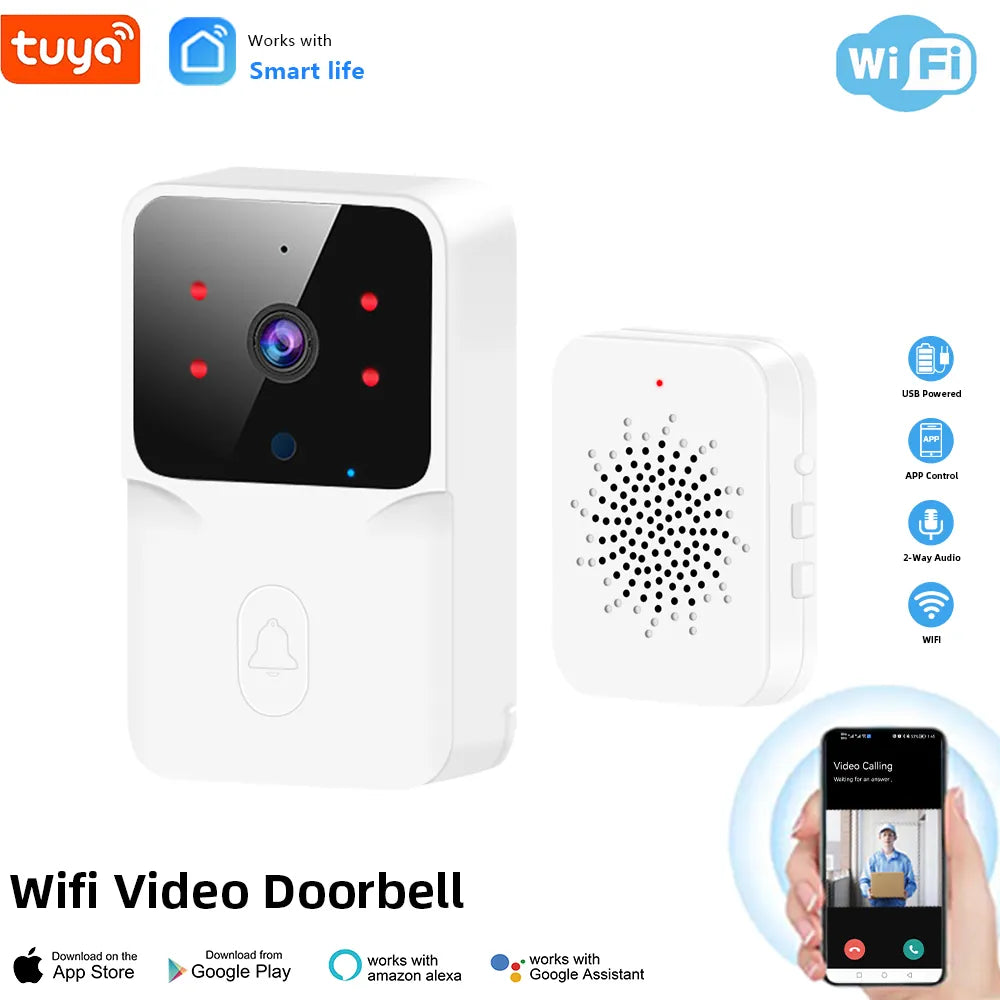 Tuya Smart Wireless Video Doorbell - Your Home Guardian