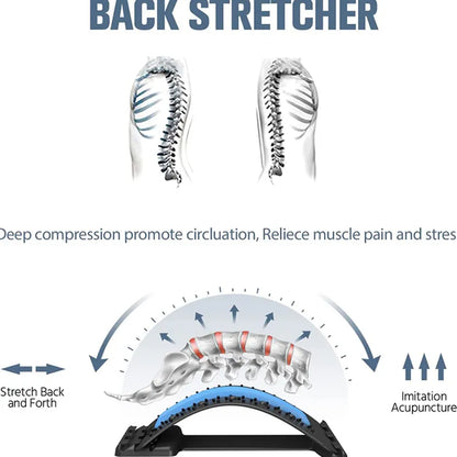 Magnetotherapy Multi-Level Back Stretcher: Your Ultimate Pain Relief Solution