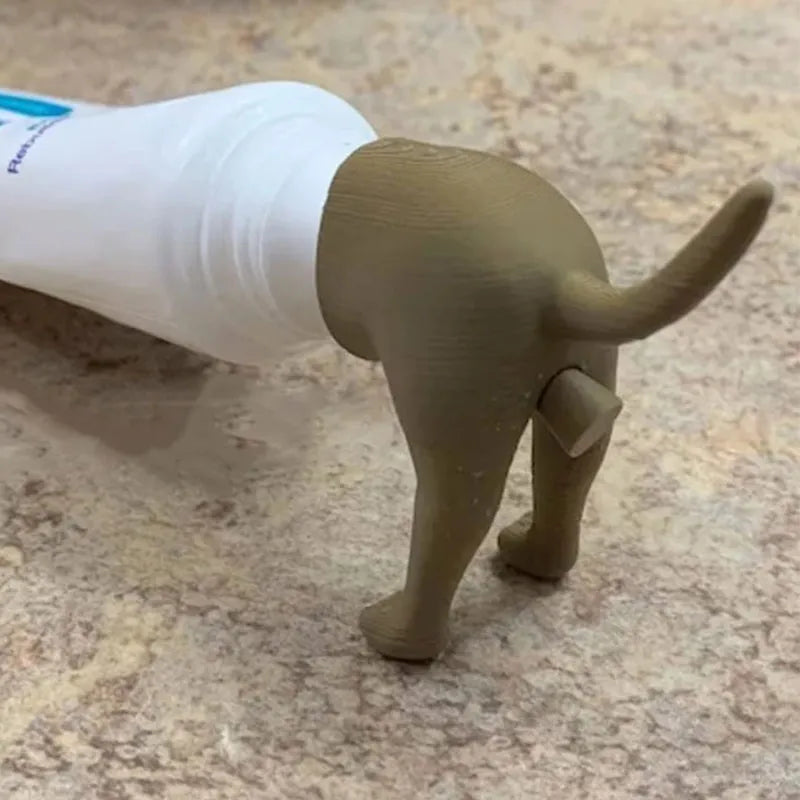 Puppy Tail Toothpaste Topper - The Hilarious Toothpaste Dispenser