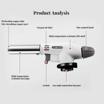 Adjustable Butane Gas Torch