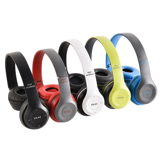 SoundScape P47 Wireless Headphones - Immerse in Pure Audio Bliss!