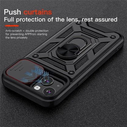 iPhone Armor Magnetic Ring Stand Case