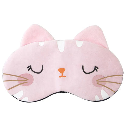 Cat Nap Comfort - Plush Eye Mask