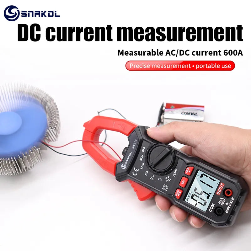 Digital Clamp Meter 600A - Versatile Multimeter for Electrical Work