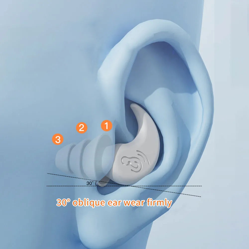 Anti Noise Silicone Earplugs: Your Silent Oasis